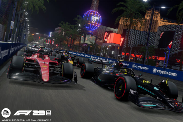 f1 23 las vegas setup